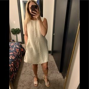 Banana Republic Fringe Hem Dress with Pockets